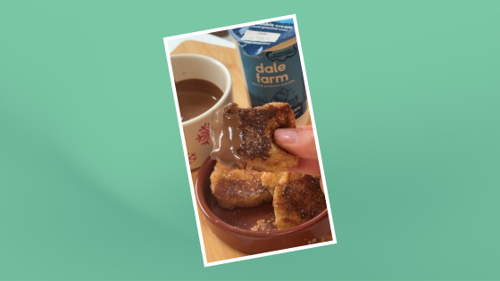 Cinnamon Sugar French Toast Bites