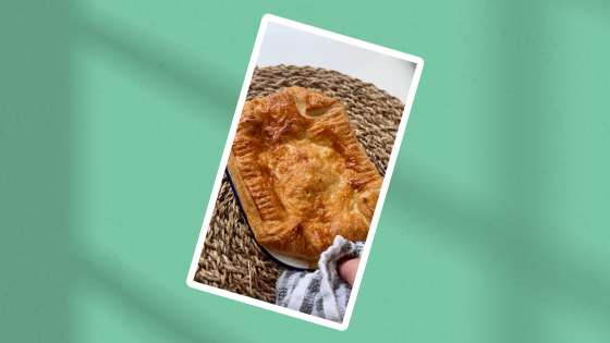 Chicken, Bacon and Leek Pie