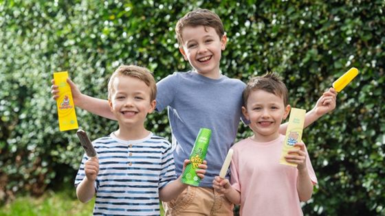 Pick up some Dale Farm Cool Crew ice lollies