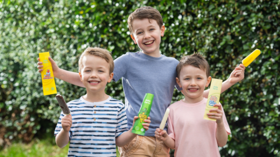 Dale Farm Ice Lollies In The Garden