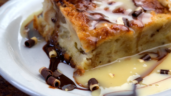 Chocolate Bread and Butter Pudding