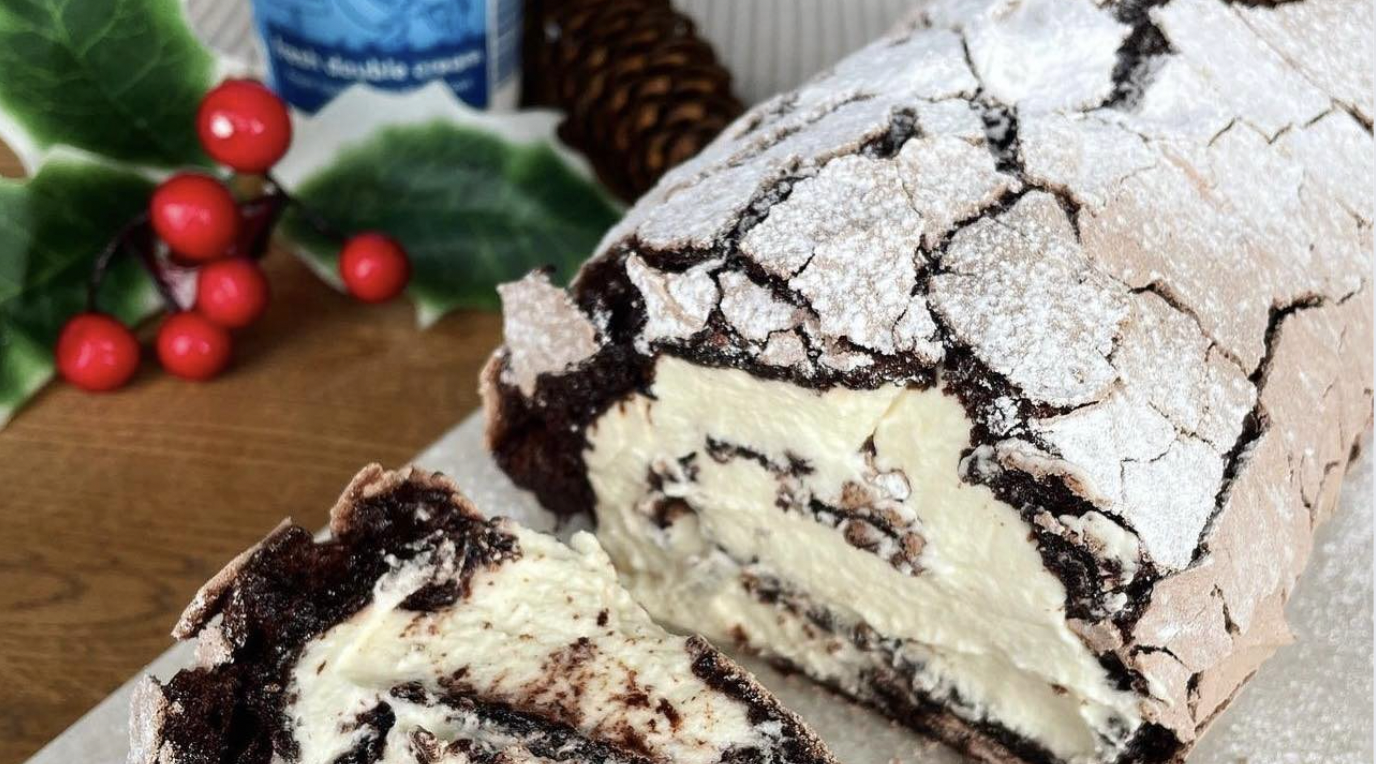 Jill's Irish Cream Roulade