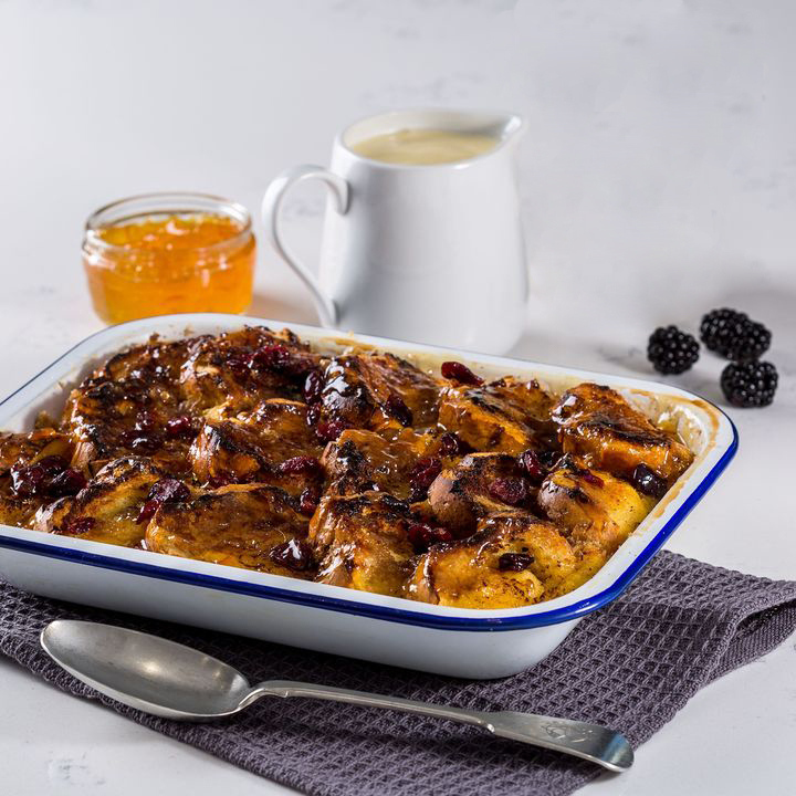 Bread and butter pudding