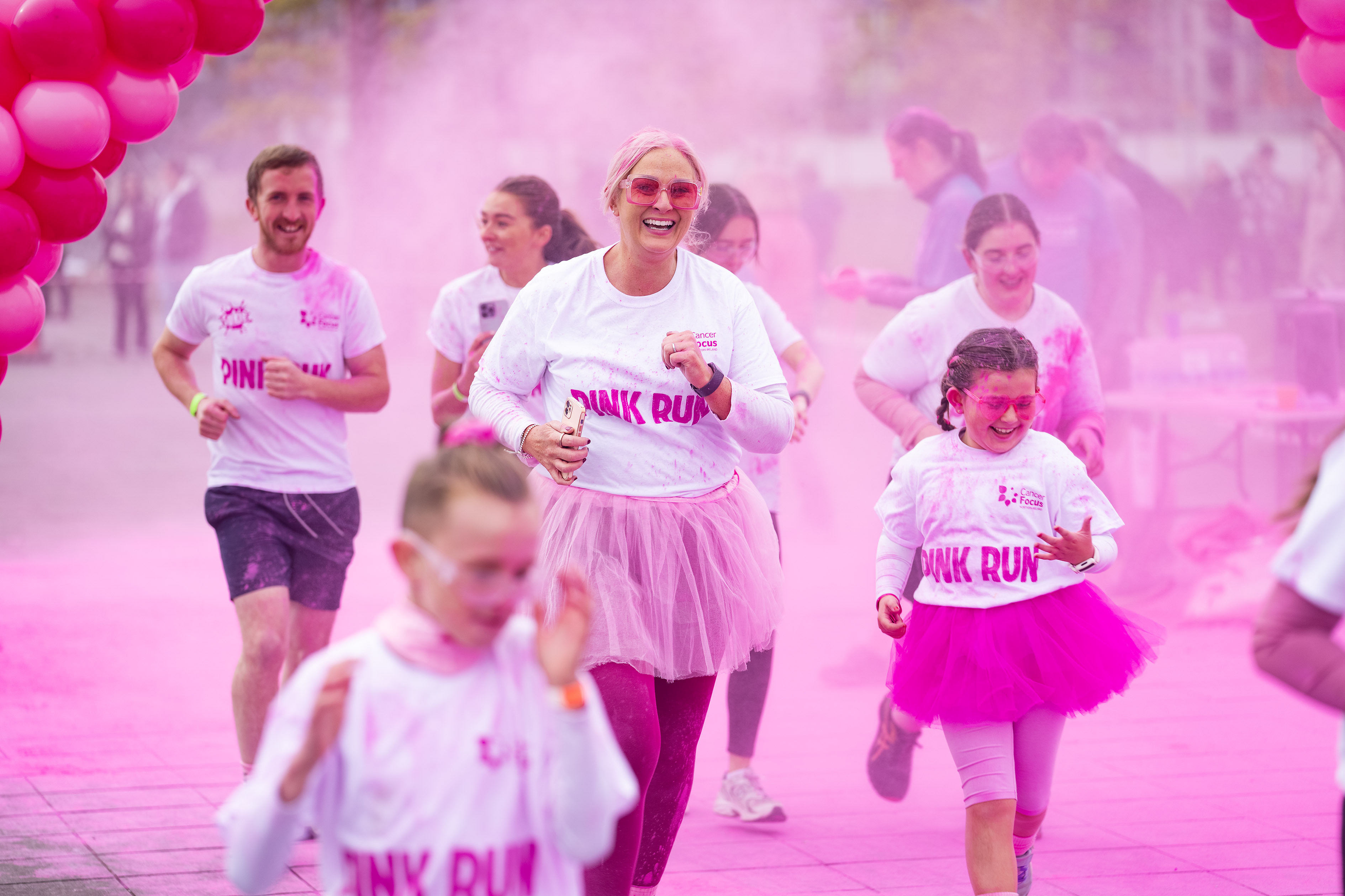 Cancer Focus NI’s annual Pink Run!