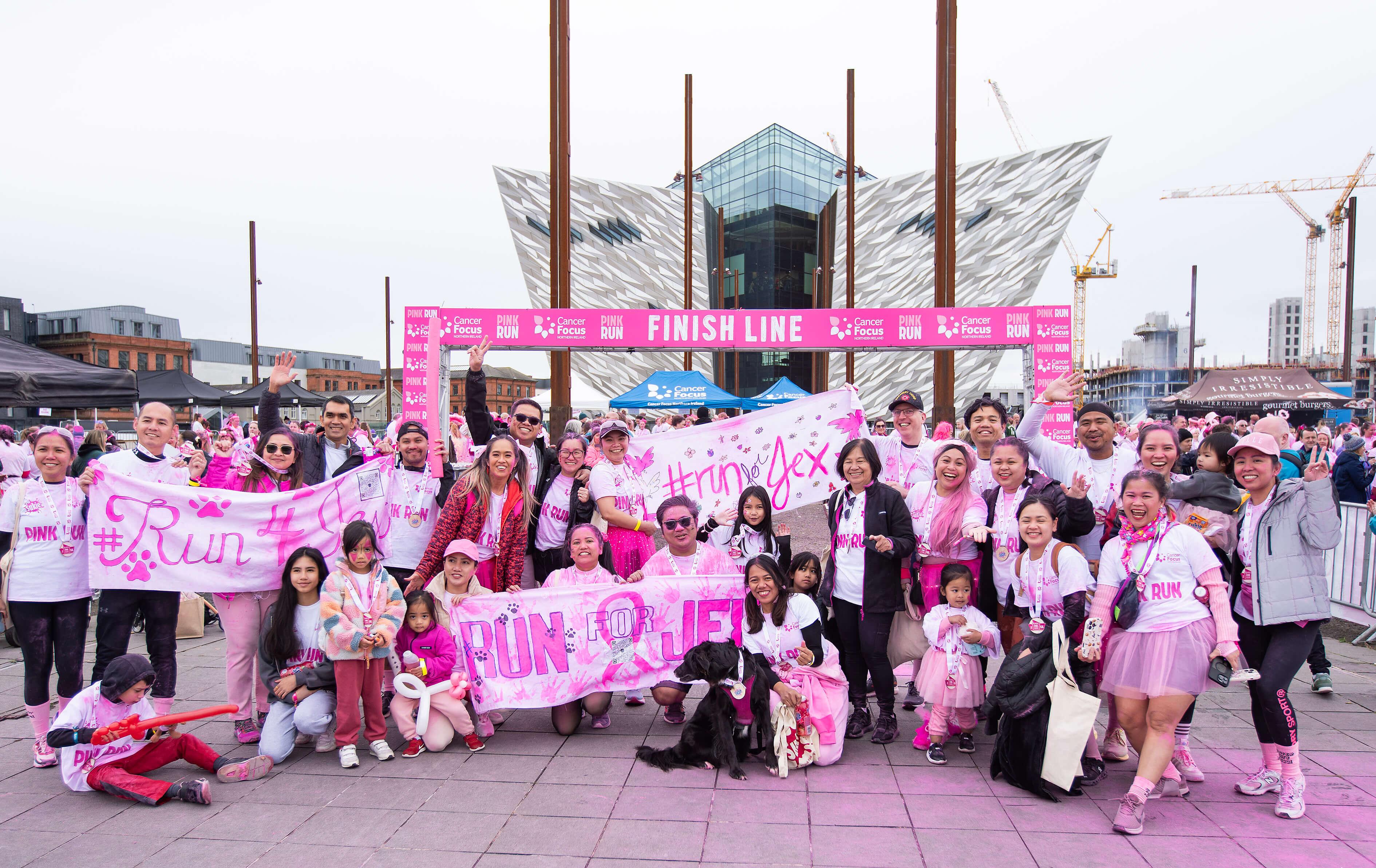 Cancer Focus NI’s annual Pink Run!