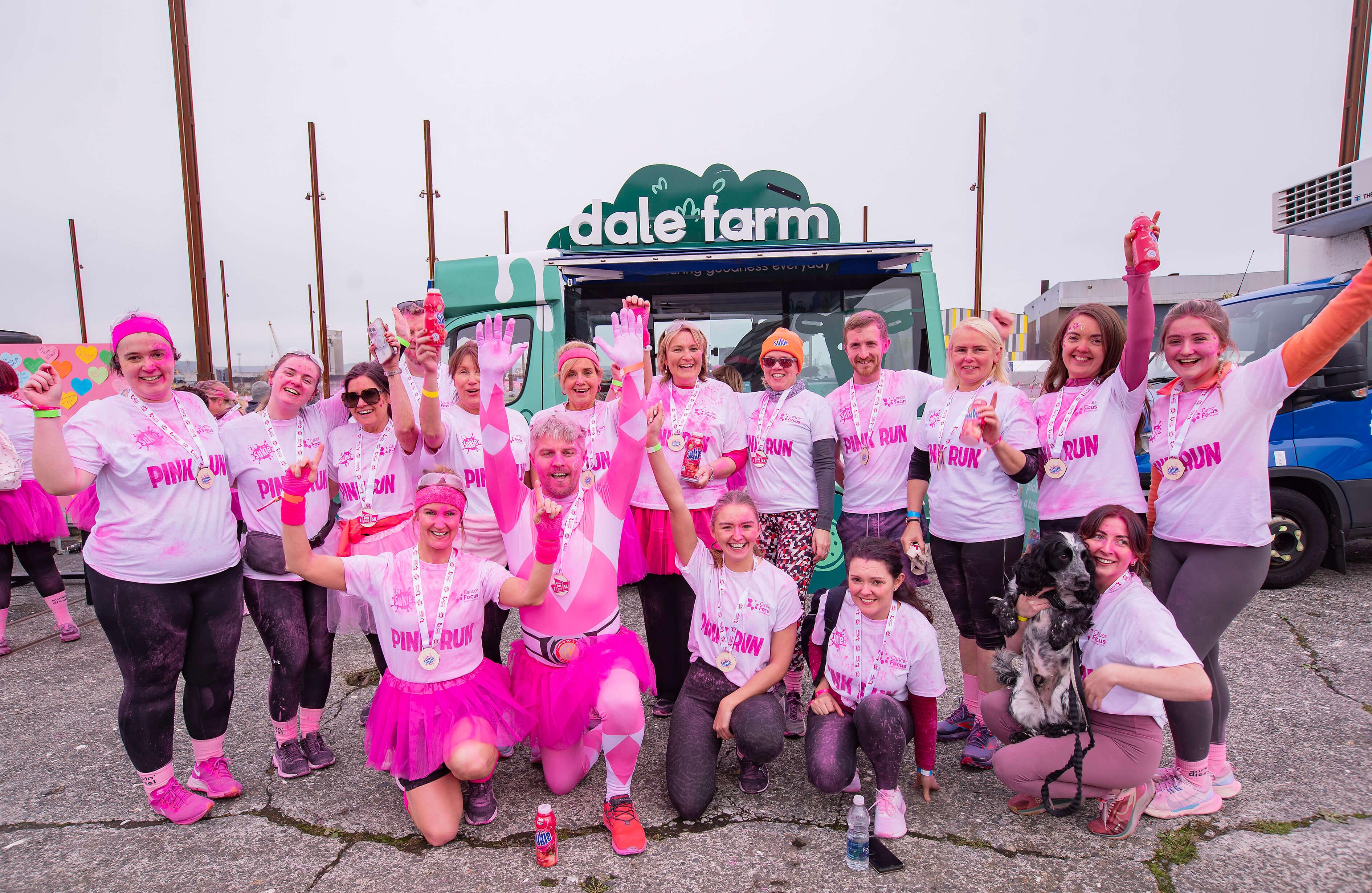 Cancer Focus NI’s annual Pink Run!