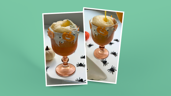 Spooky Ice Cream Floats with Dale Farm Vanilla Ice Cream
