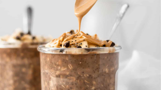 Peanut Butter and Chocolate Overnight Oats